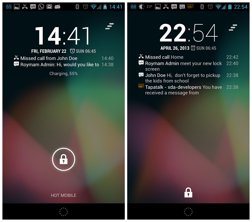 how to get rid of news on lock screen android