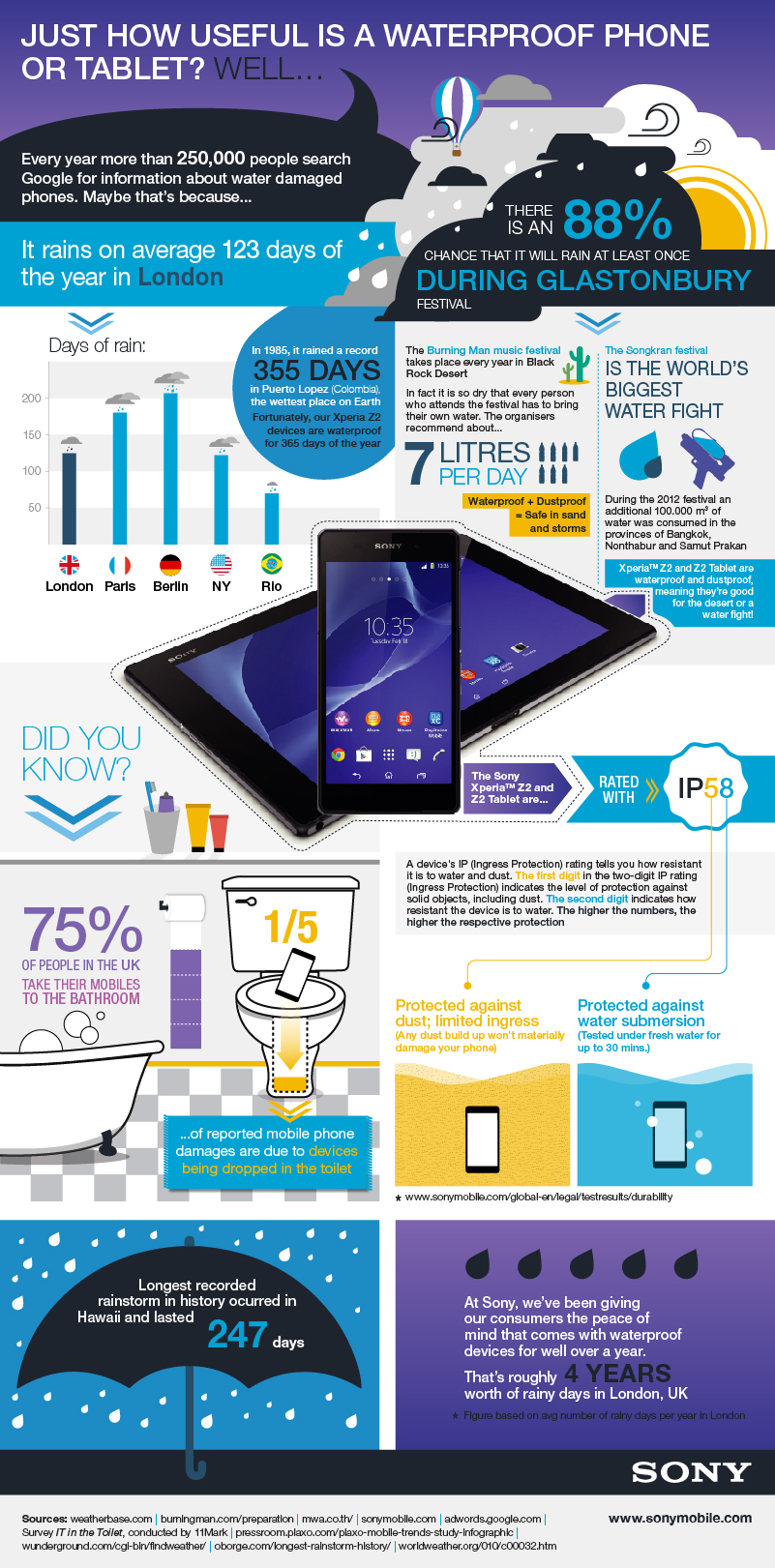 Sony infographic