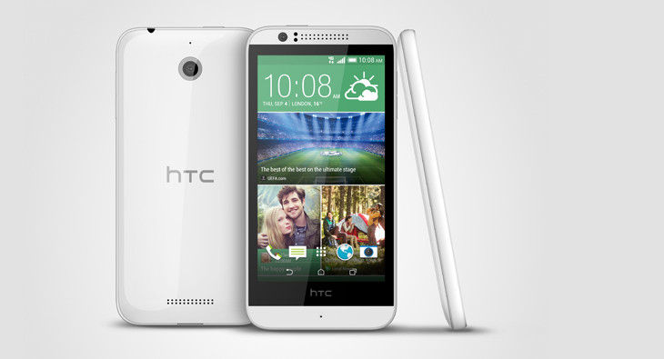 HTC Desire 510 white featured