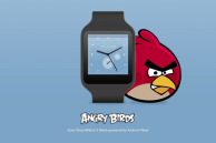 Angry bird watch face