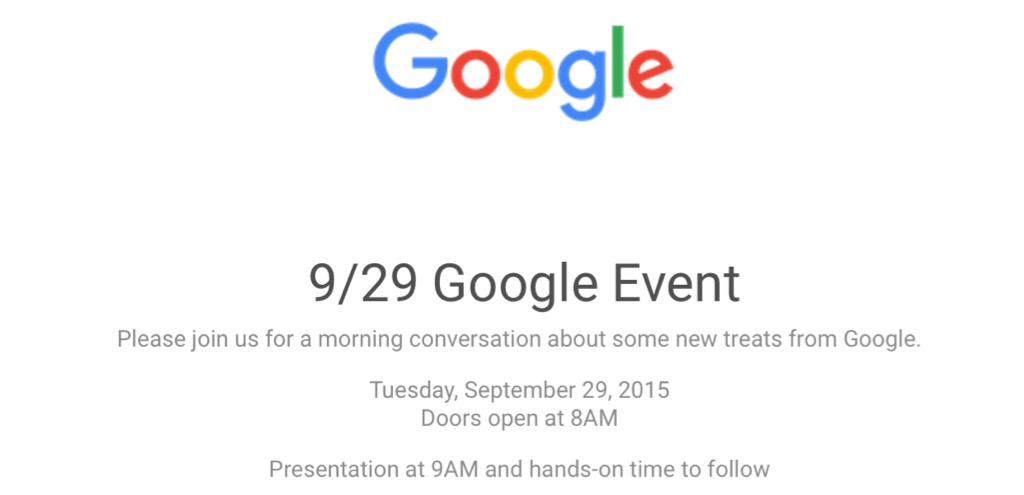 Google 929 2015 event invite