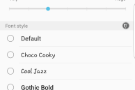 System fonts on Galaxy S7