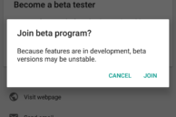 Play Store beta testing