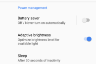 Android O battery menu