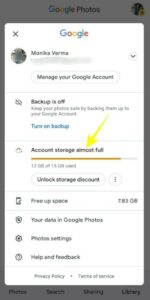 How to Free Up Google Photos Storage Space