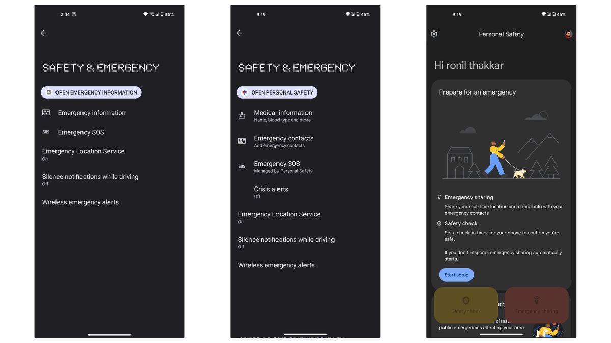 Nothing Phone (1) Android 12 vs Android 13 UI