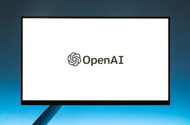 OpenAI logo on screen | Photo by Andrew Neel from Pexels