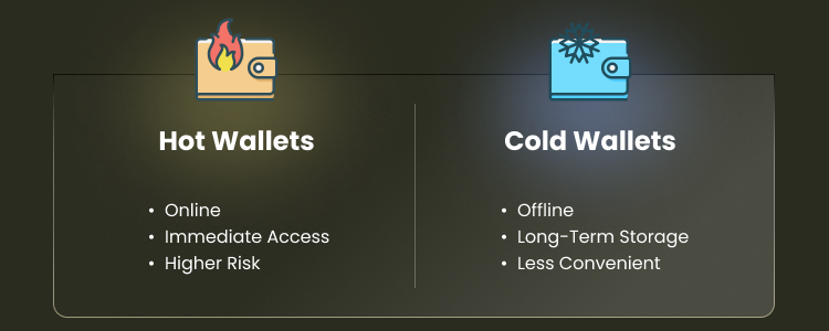 Cold Wallets vs. Hot Wallets